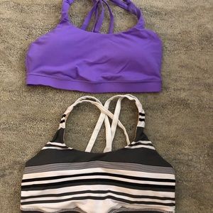 lululemon set of TWO bras 8 - 36B $15 for both.